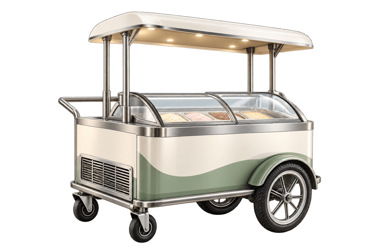 Freezer on Wheels mobile retail unit